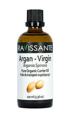 Argan Virgin Organic Carrier Oil - 100 ml (Moroccan Oil)