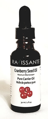 Cranberry Seed Oil - 30 ml (w glass dropper)