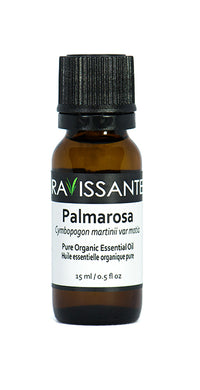 Palmarosa Organic Essential Oil - 15 ml