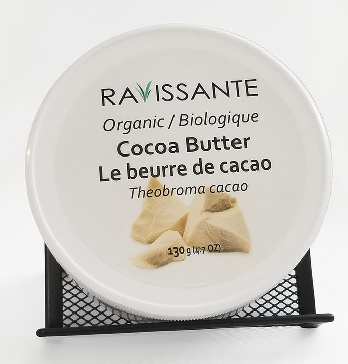 Cocoa Butter Organic - 130 g (4.7 oz net weight)