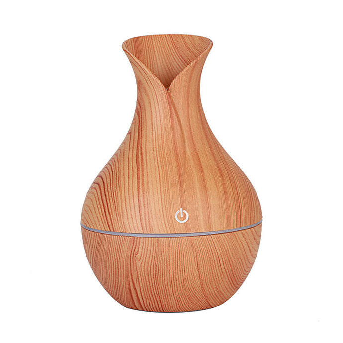 Mini Essential Oil Diffuser with LED Light - 130 ml (For Portable Use w/USB Hookup)