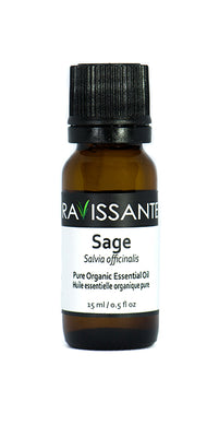Sage Organic Essential Oil - 15 ml